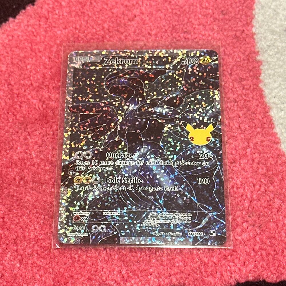 Zekrom #114 – Pokémon Celebrations [Full Art] – As Pictured